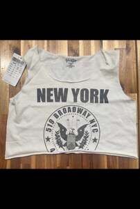 Brandy Melville  'New York' Cropped Tank Top